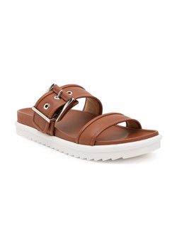 Michael Kors Skórzane klapki COLBY ze sklepu Gomez Fashion Store w kategorii Klapki damskie - zdjęcie 184301704