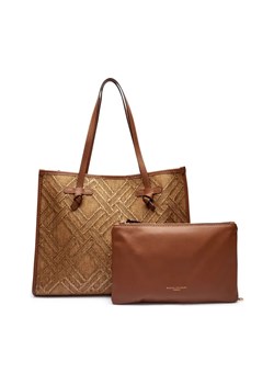 GIANNI CHIARINI Shopperka + saszetka MARCELLA | z dodatkiem skóry ze sklepu Gomez Fashion Store w kategorii Torby Shopper bag - zdjęcie 184301920