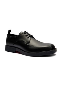 HUGO Skórzane derby Iker_Derb_alvp ze sklepu Gomez Fashion Store w kategorii Buty eleganckie męskie - zdjęcie 184301933