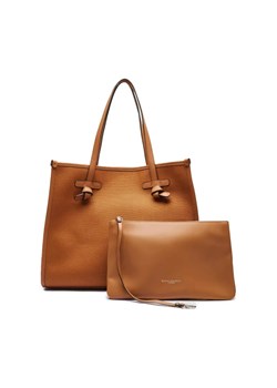 GIANNI CHIARINI Shopperka + saszetka Marcella | z dodatkiem skóry ze sklepu Gomez Fashion Store w kategorii Torby Shopper bag - zdjęcie 184301963