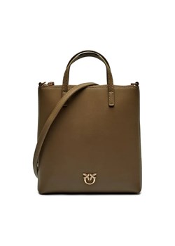 Pinko Skórzana torebka na ramię MINI SHOPPER ze sklepu Gomez Fashion Store w kategorii Listonoszki - zdjęcie 184301980