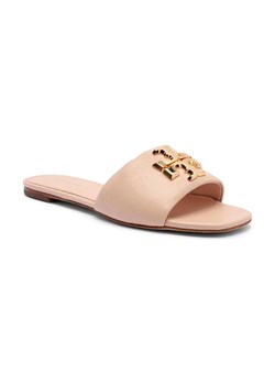 TORY BURCH Skórzane klapki ELEANOR ze sklepu Gomez Fashion Store w kategorii Klapki damskie - zdjęcie 184301981