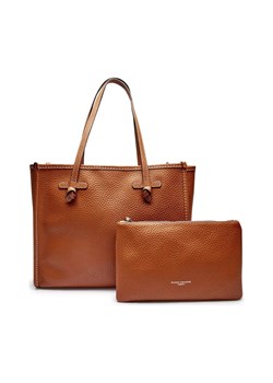 GIANNI CHIARINI Skórzana shopperka + saszetka Marcella ze sklepu Gomez Fashion Store w kategorii Torby Shopper bag - zdjęcie 184301990