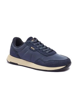 BOSS BLACK Sneakersy Titanium_Runn | z dodatkiem skóry ze sklepu Gomez Fashion Store w kategorii Buty sportowe męskie - zdjęcie 184302070