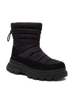 BOSS BLACK Ocieplane śniegowce Foster NYMN | z dodatkiem skóry ze sklepu Gomez Fashion Store w kategorii Śniegowce damskie - zdjęcie 184302122