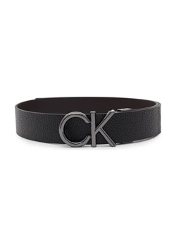 Calvin Klein Skórzany pasek ADJ/REV CK METAL BOMBE PB 35MM ze sklepu Gomez Fashion Store w kategorii Paski męskie - zdjęcie 184302194