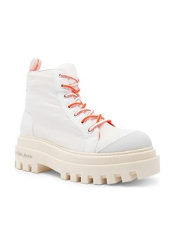 Calvin Klein Jeans Botki TOOTHY COMBAT BOOT SOFTNY | z dodatkiem skóry ze sklepu Gomez Fashion Store w kategorii Workery damskie - zdjęcie 184302204