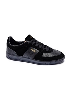 BOSS BLACK Skórzane sneakersy Brandon ze sklepu Gomez Fashion Store w kategorii Buty sportowe męskie - zdjęcie 184302222