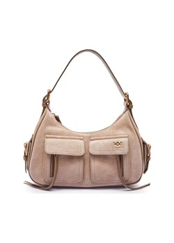 Pinko Skórzane hobo CARGO CLASSIC ze sklepu Gomez Fashion Store w kategorii Torebki hobo - zdjęcie 184302283