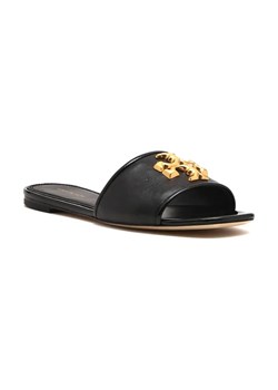 TORY BURCH Skórzane klapki Eleanor ze sklepu Gomez Fashion Store w kategorii Klapki damskie - zdjęcie 184302331