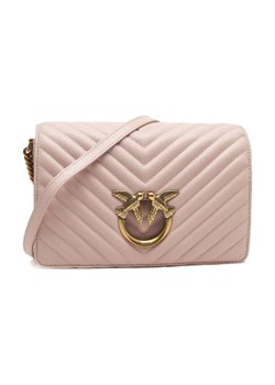 Pinko Skórzana torebka na ramię LOVE CLICK CLASSIC SHEEP NAPPA ze sklepu Gomez Fashion Store w kategorii Listonoszki - zdjęcie 184302333