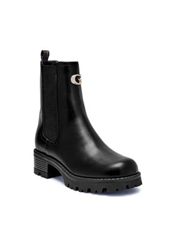 Guess Sztyblety RINNA | z dodatkiem skóry ze sklepu Gomez Fashion Store w kategorii Botki - zdjęcie 184302381