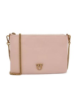 Pinko Skórzana kopertówka FLAT CLASSIC VITELLO SETA ze sklepu Gomez Fashion Store w kategorii Kopertówki - zdjęcie 184302393
