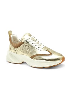 TORY BURCH Skórzane sneakersy Good Luck Trainer ze sklepu Gomez Fashion Store w kategorii Buty sportowe damskie - zdjęcie 184302422