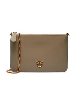 Pinko Skórzana kopertówka FLAT CLASSIC SETA ze sklepu Gomez Fashion Store w kategorii Kopertówki - zdjęcie 184302423