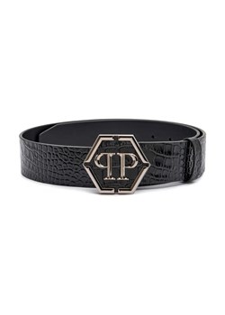Philipp Plein Skórzany pasek Crocco ze sklepu Gomez Fashion Store w kategorii Paski męskie - zdjęcie 184302484