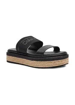 Calvin Klein Skórzane klapki ze sklepu Gomez Fashion Store w kategorii Klapki damskie - zdjęcie 184302540