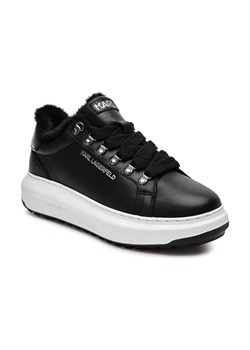Karl Lagerfeld Skórzane sneakersy KAPRI LUG | shearling ze sklepu Gomez Fashion Store w kategorii Buty sportowe męskie - zdjęcie 184302561