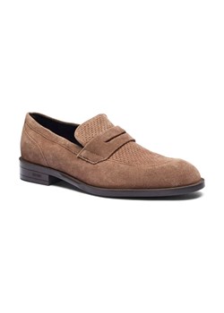 BOSS BLACK Skórzane loafersy Tayil ze sklepu Gomez Fashion Store w kategorii Mokasyny męskie - zdjęcie 184302644
