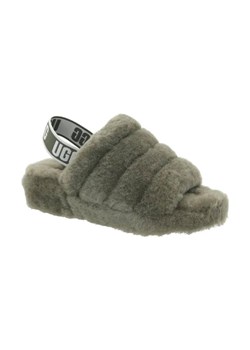 UGG Wełniane obuwie domowe Fluff Yeah Slide ze sklepu Gomez Fashion Store w kategorii Kapcie damskie - zdjęcie 184302750