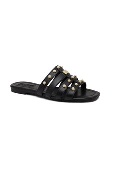 Liu Jo Skórzane klapki RACHELE 07 ze sklepu Gomez Fashion Store w kategorii Klapki damskie - zdjęcie 184302773