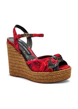 Dolce & Gabbana Koturny Lolita 90 | z dodatkiem skóry ze sklepu Gomez Fashion Store w kategorii Espadryle damskie - zdjęcie 184302811