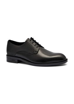 BOSS BLACK Skórzane derby Tayil ze sklepu Gomez Fashion Store w kategorii Buty eleganckie męskie - zdjęcie 184302822