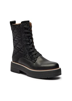 BOSS BLACK Botki Rebby | z dodatkiem skóry ze sklepu Gomez Fashion Store w kategorii Botki - zdjęcie 184302833