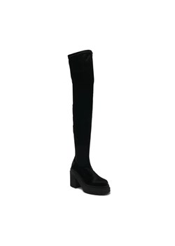 HUGO Skórzane kozaki KrisHeel HighBt90 BP ze sklepu Gomez Fashion Store w kategorii Kozaki damskie - zdjęcie 184302863