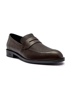 BOSS BLACK Skórzane loafersy Tayil ze sklepu Gomez Fashion Store w kategorii Mokasyny męskie - zdjęcie 184302963