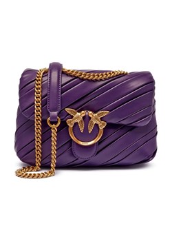 Pinko Skórzana torebka na ramię LOVE PUFF MINI ze sklepu Gomez Fashion Store w kategorii Listonoszki - zdjęcie 184303061