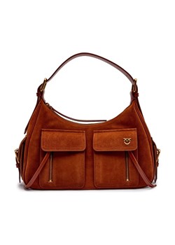 Pinko Skórzane hobo CARGO ze sklepu Gomez Fashion Store w kategorii Torebki hobo - zdjęcie 184303110