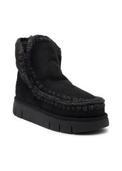 MOU Skórzane śniegowce Eskimo 18 | z dodatkiem wełny ze sklepu Gomez Fashion Store w kategorii Śniegowce damskie - zdjęcie 184303213