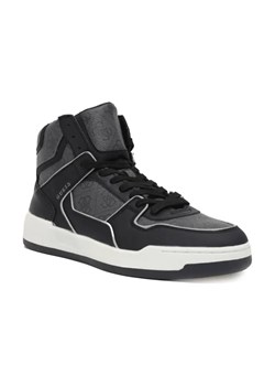 Guess Sneakersy VICENZA HIGH | z dodatkiem skóry ze sklepu Gomez Fashion Store w kategorii Buty sportowe męskie - zdjęcie 184303220