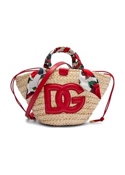 Dolce & Gabbana Torebka na ramię Kasandra | z dodatkiem skóry ze sklepu Gomez Fashion Store w kategorii Torby letnie - zdjęcie 184303254