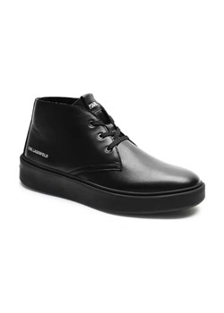 Karl Lagerfeld Skórzane buty wysokie FLINT ze sklepu Gomez Fashion Store w kategorii Buty zimowe męskie - zdjęcie 184303264