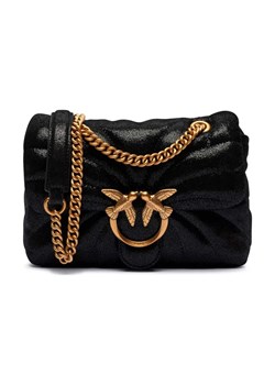 Pinko Skórzana torebka na ramię LOVE PUFF MINI BUTTERFLY ze sklepu Gomez Fashion Store w kategorii Listonoszki - zdjęcie 184303404