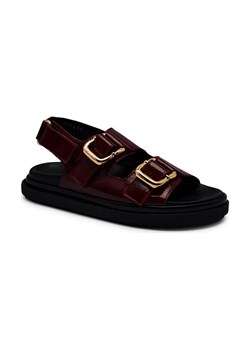 Alohas Skórzane sandały ze sklepu Gomez Fashion Store w kategorii Sandały damskie - zdjęcie 184303512