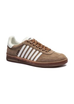 Dsquared2 Skórzane sneakersy BOXER ze sklepu Gomez Fashion Store w kategorii Buty sportowe męskie - zdjęcie 184303522