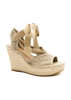 Guess Koturny HALONA | z dodatkiem skóry ze sklepu Gomez Fashion Store w kategorii Espadryle damskie - zdjęcie 184303552