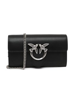 Pinko Skórzana listonoszka LOVE ONE WALLET C VITELLO SETA - id: PI231W000175625 - marki Pinko - 184303560 Pinko Skórzana listonoszka LOVE ONE WALLET C VITELLO SETA ze sklepu Gomez Fashion Store w kategorii Listonoszki - zdjęcie 184303560