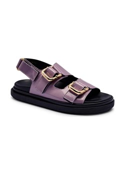 Alohas Skórzane sandały ze sklepu Gomez Fashion Store w kategorii Sandały damskie - zdjęcie 184303663