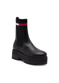 Tommy Jeans Sztyblety | z dodatkiem skóry ze sklepu Gomez Fashion Store w kategorii Botki - zdjęcie 184303821