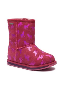 EMU Australia Skórzane śniegowce Rainbow Unicorn Brumby | z dodatkiem wełny ze sklepu Gomez Fashion Store w kategorii Buty zimowe dziecięce - zdjęcie 184303870