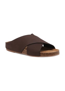 Alohas Skórzane klapki ze sklepu Gomez Fashion Store w kategorii Klapki damskie - zdjęcie 184304020