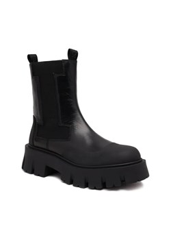 Iceberg Skórzane sztyblety ze sklepu Gomez Fashion Store w kategorii Buty zimowe męskie - zdjęcie 184304112