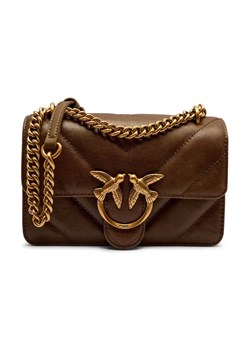 Pinko Skórzana torebka na ramię LOVE ONE MINI DC ze sklepu Gomez Fashion Store w kategorii Listonoszki - zdjęcie 184304140