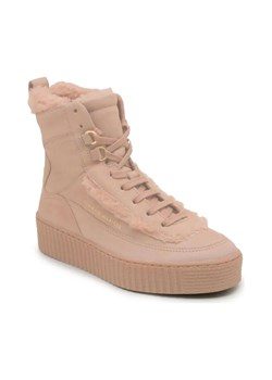 Tommy Hilfiger Skórzane sneakersy ESSENTIAL LACE UP WARMBOOTIE ze sklepu Gomez Fashion Store w kategorii Buty sportowe damskie - zdjęcie 184304213