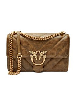 Pinko Skórzana torebka na ramię LOVE ONE CLASSIC DC ze sklepu Gomez Fashion Store w kategorii Listonoszki - zdjęcie 184304254