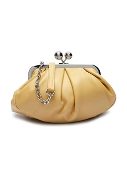 Weekend MaxMara Skórzana torebka na ramię PRATI Pasticcino ze sklepu Gomez Fashion Store w kategorii Listonoszki - zdjęcie 184304301